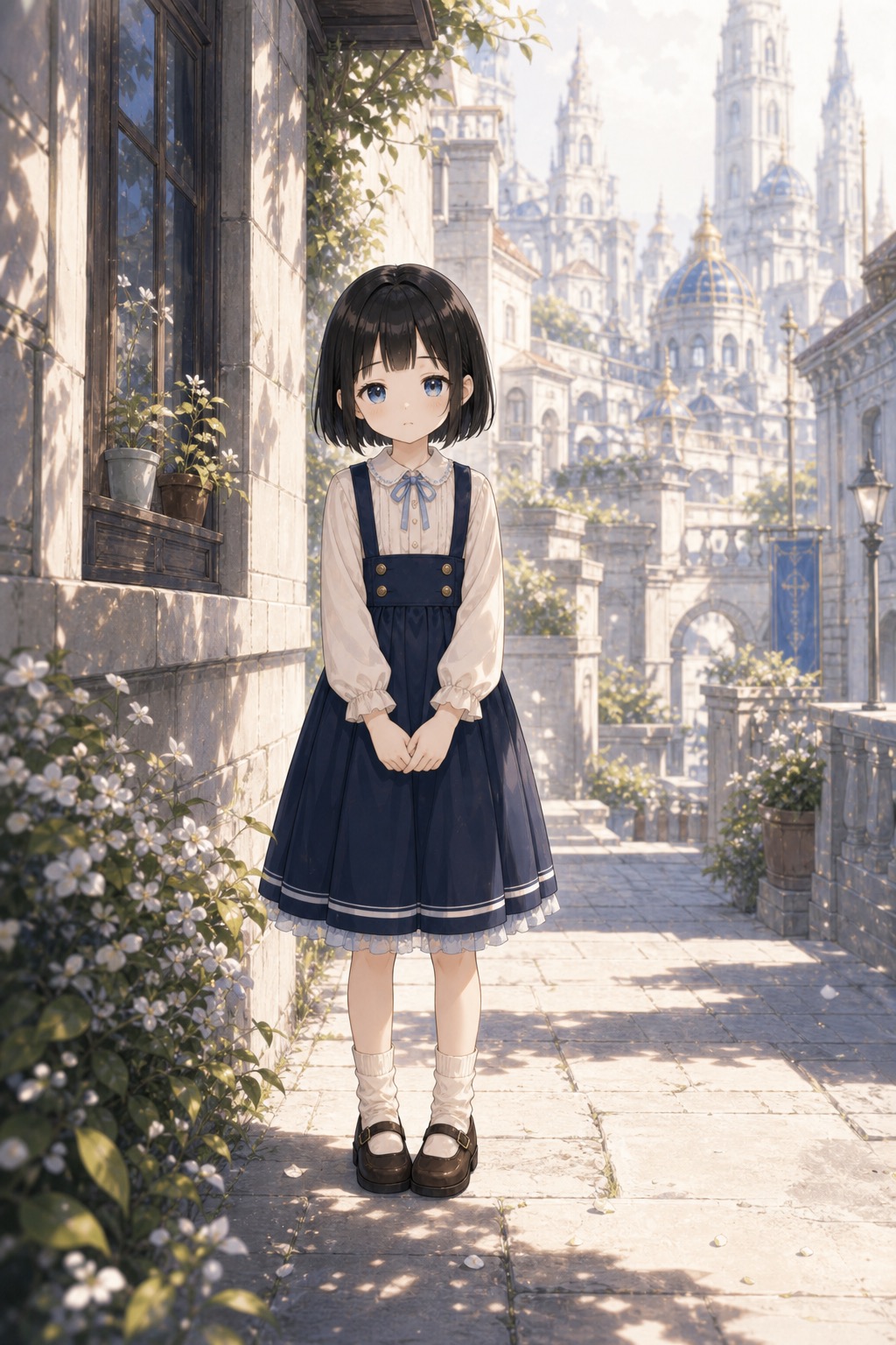 幼いナイアのキービジュアル